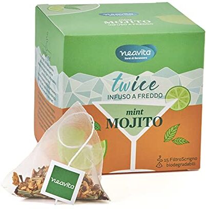 Neavita Twice Mint Mojito Infuso a Freddo, 15 filtroscrigno