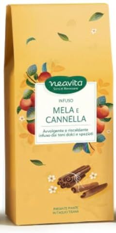 Neavita Mela E Cannella Infuso Biologico Ricarica, 100g