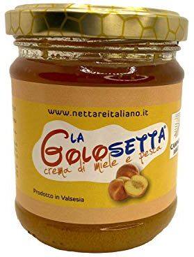 Generico Miele Con Frutta alla Pesca 2 x 250 gr Crema di Miele Da Agricoltura Biologica della Valsesia Prodotto Dolce Naturale Made in Italy