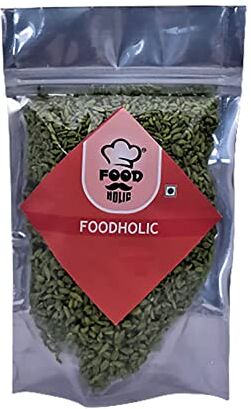 Blessfull Healing Foodholic Saunf ricoperto di zucchero verde / Deodorante per bocca caramelle al finocchio (Saunf verde dolce/Meethi) (400 Gm)_La confezione può variare