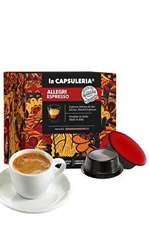 La Capsuleria Capsule compatibili con Lavazza A Modo Mio (ALLEGRI ESPRESSO (espresso bar), 256 Capsule)