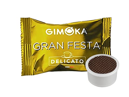 Gimoka Compatibile Per Lavazza Espresso Point 50 Capsule Gusto GRAN FESTA DELICATO Intensità 6 Made In Italy