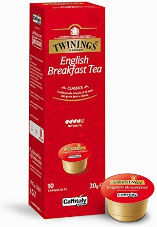 Caffitaly 50 Capsule English Breakfast Tea Twinings  System