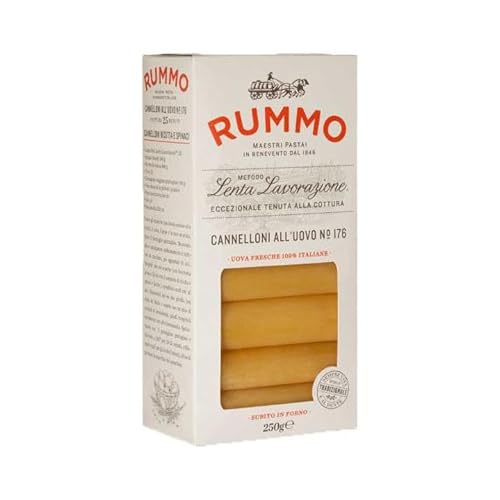 Generico Rumm0 Pasta All'Uovo Cannelloni n.176 Gr.250 (Confezione da 4)