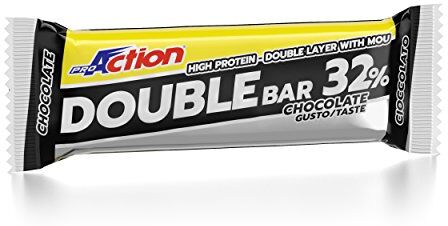 PROACTION Double Bar (cioccolato caramello, 1 barretta da 60 g)