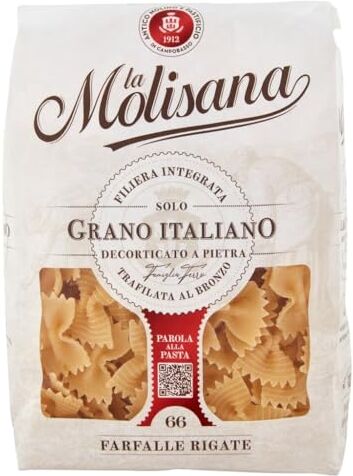 Generico 5X LA MOLISANA FARFALLE RIGATE (5 PACCHI DA 500gr) 2,5 kg