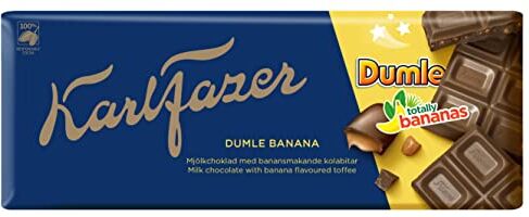 Fazer Karl  Dumle Banana Chocolate 1 Bar von 200 g 7,1oz