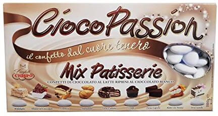 CRISPO Confetti Cioco Passion Mix Patisserie Colore Bianco 1kg