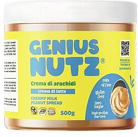 Genius Crema di Arachidi Crema di Latte 500