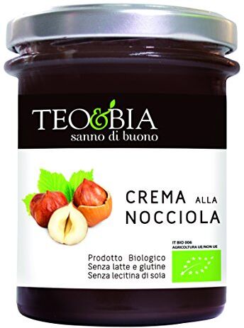 LA FINESTRA SUL CIELO Teo & Bia Crema alla Nocciola, Biologico