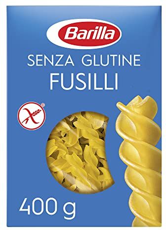 Barilla Pasta Fusilli, Pasta Corta Dietetica di Mais Bianco, Mais Giallo e Riso, Senza Glutine 400 gr