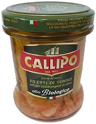 Callipo FILETTI DI TONNO ALL'OLIO EXTRA VERGINE BIOLOGICO