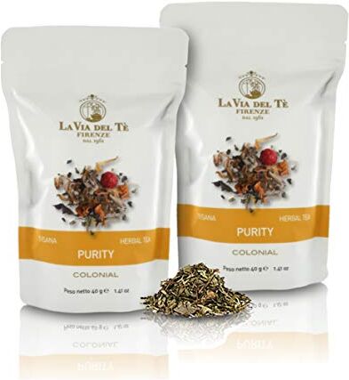 Via Tisana Purity, Infuso d'Erbe Depurativo in Sacchetto 40g (confezione da 2 pezzi)