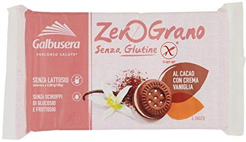 Galbusera Zerograno Biscotti senza Glutine con Cacao, 160g