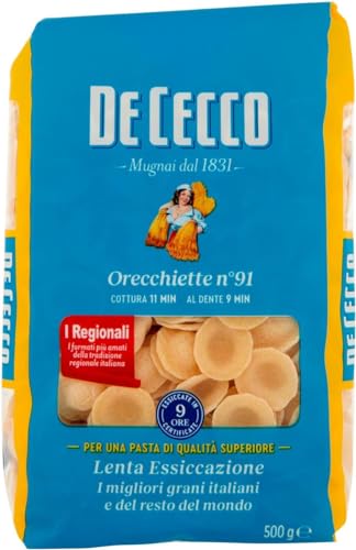 Generico 5X DE CECCO ORECCHIETTE (5 PACCHI DA 500gr) 2,5 kg