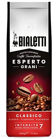 Bialetti Esperto Grani, Caffè in Grani, Gusto Classico, 500 G