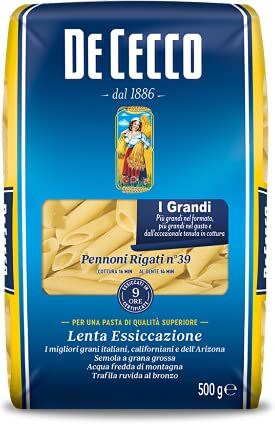 De Cecco Pasta Pennoni Rigati 6 pezzi da 500 g [3 kg]