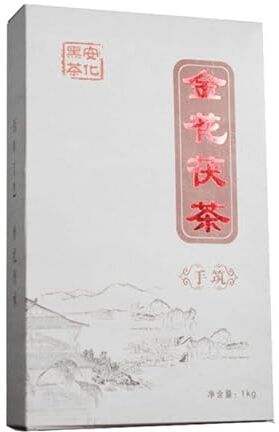 Generic 1000g fatto a mano tè nero mattone tè Fucha Cina Hunan Tè verde maturo