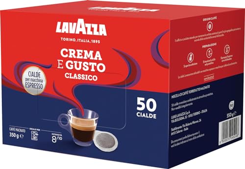 Lavazza Crema E Gusto Classico, 50 Cialde