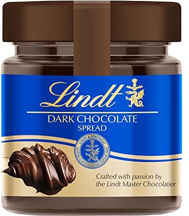 Lindt Crema spalmabile al cioccolato fondente, 200 g x 6