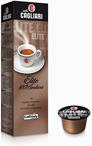 Caffitaly Elite Cagliari 100% Arabica Box 10 Caps. System