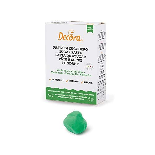 Decora Pasta Di Zucchero Verde Foglia 700 G