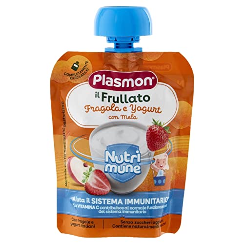 Plasmon Frullato Nutrimune Fragola Yogurt 6x85g