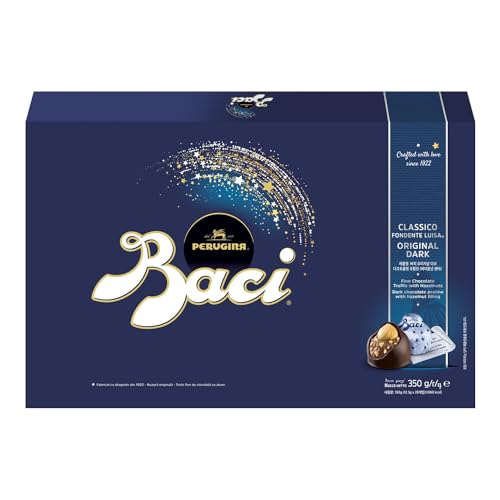 Perugina BACI  Assortito Cioccolatini ripieni al Gianduia, Scatola Regalo 350g