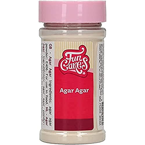 FunCakes Agar Agar sostituto della gelatina vegana, agente legante a base vegetale, 50 g