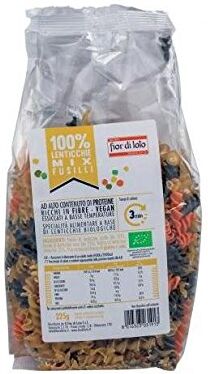 Fior di Loto Fusilli Mix di Lenticchie