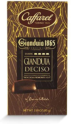 Lindt Caffarel Gianduia 1865 Tavoletta Cioccolato Gianduia Extra Fondente Deciso, 80g