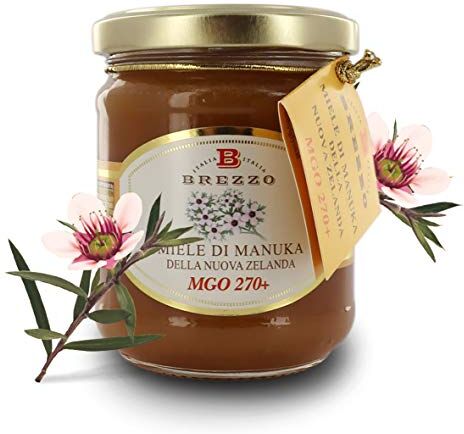 Brezzo Miele di Manuka della Nuova Zelanda, MGO 270+, 12 Vasetti da 250 Grammi (Tot. 3 kg)