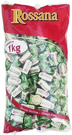 Generico Caramelle Rossana Ripiene Al Pistacchio Caramelle Finissime Busta Da 1 Kg