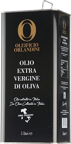 Generico OLIO EVO 100% ITALIANO LATTA 5 L CONFEZIONE DA 2 LATTE OLEIFICIO ORLANDINI