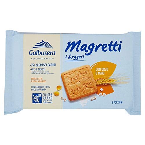 Galbusera Biscotti Frollini, Con Farine Di Orzo E Mais, A Ridotto Contenuto Di Grassi 10 pezzi da 350 g [3500 g]