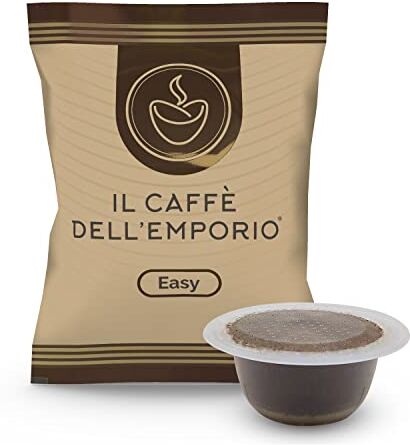 Il Caffè dell'Emporio Miscela Easy Blu Classica Capsule Caffe Compatibili con Bialetti (Super, Mokona, Gioia e altre) (600)