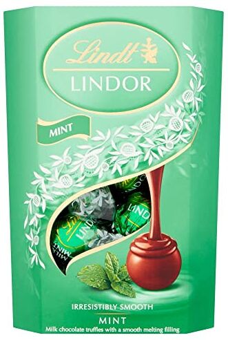 Generic SK Lindor Milk Mint Chocolate Truffles Box 200g