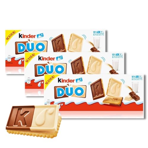 Generic Ferrero Kinder Duo 3 Confezioni da 12 Biscotti