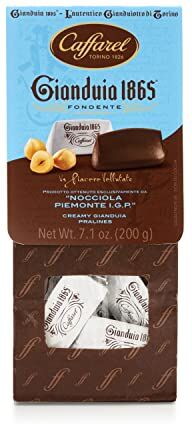 Lindt Caffarel Gianduia 1865 Cioccolatini Gianduiotti Fondenti, in sacchetto 200g