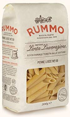 Rummo Penne Lisce n.59 Trafilate al Bronzo 16 Confezioni da 500 g