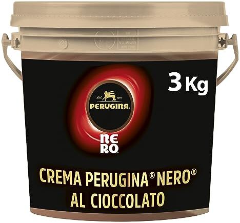 Perugina NERO Professionale Crema Spalmabile al Cioccolato, Secchiello 3kg