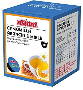 Ristora CIALDE CAPSULE DOLCE GUSTO  CAMOMILLA ARANCIA E MIELE (40)