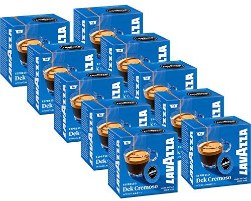 Mitac Lavazza A Modo Mio Espresso Dek Cremoso, 10x 16 Caps (10x 120g)