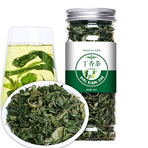 HELLOYOUNG Tè alle erbe cinese Fiore Tè alla frutta Tè alla rosa in scatola Seta dorata Crisantemo in bottiglia Nuovo tè profumato Sanità Fiori Tè verde salutare (50 g di tè Clove)