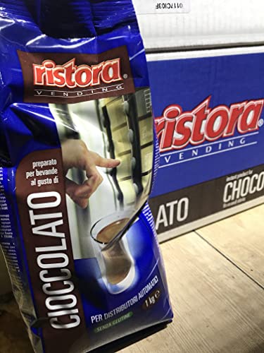 Generico 1Kg Cioccolato in Polvere Solubile Ristora Distributori automatici bar casa (Tipo denso) senza glutine