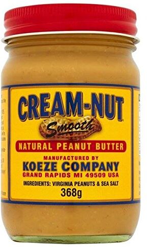 Miele Koeze Cream Nut Smooth Peanut Butter 368g