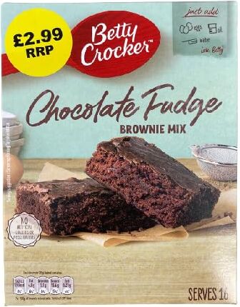 Generic DhaBetty Crocker Chocolate Fudge Brownie 4x415g