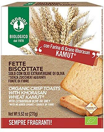 Probios Fette Biscottate Kamut senza Zucchero 270 gr