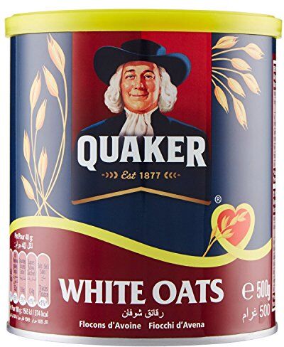 Quaker White Oats Fiocchi di Avena, 500g