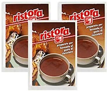 Ristora 50 Cialde Bustine Solubili Monodose Cioccolata  Compatibile Lavazza